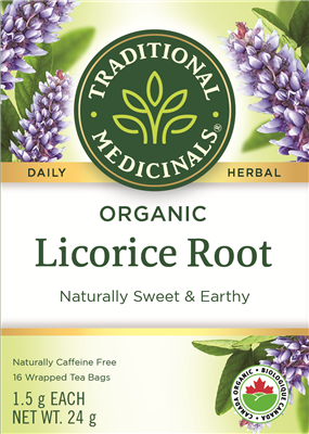 TRADITIONAL MEDICINALS ORG LICORICE ROOT 16 BAGS