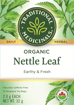 TRADITIONAL MEDICINALS ORG NETTLE LEAF 16 TEA BAGS