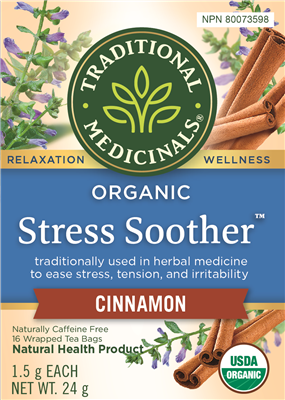 TRADITIONAL MEDICINALS ORG STRESS SOOTHER 16 BAGS