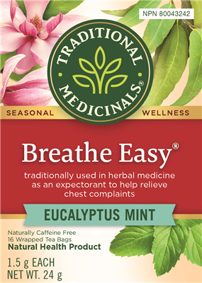 TRADITIONAL MEDICINALS ORG BREATHE EASY 16