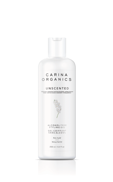 CARINA UNSCENTED STYLING GEL 250ML
