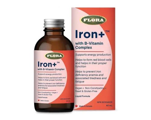 FLORA Iron+ Vitamins & Minerals (90 ML)