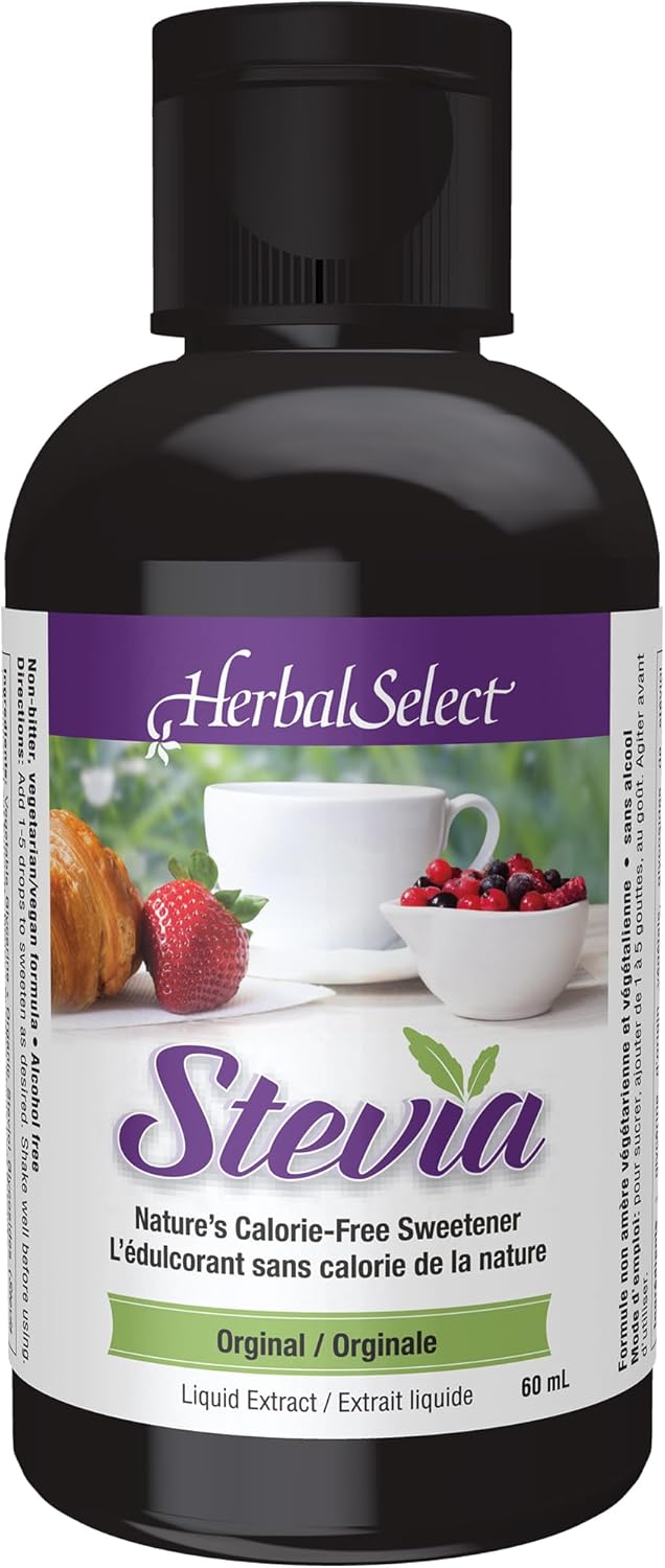 HERBAL SELECT STEVIA LIQUID 60ML