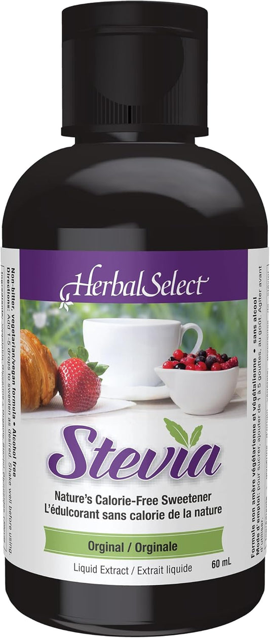 HERBAL SELECT STEVIA LIQUID 60ML