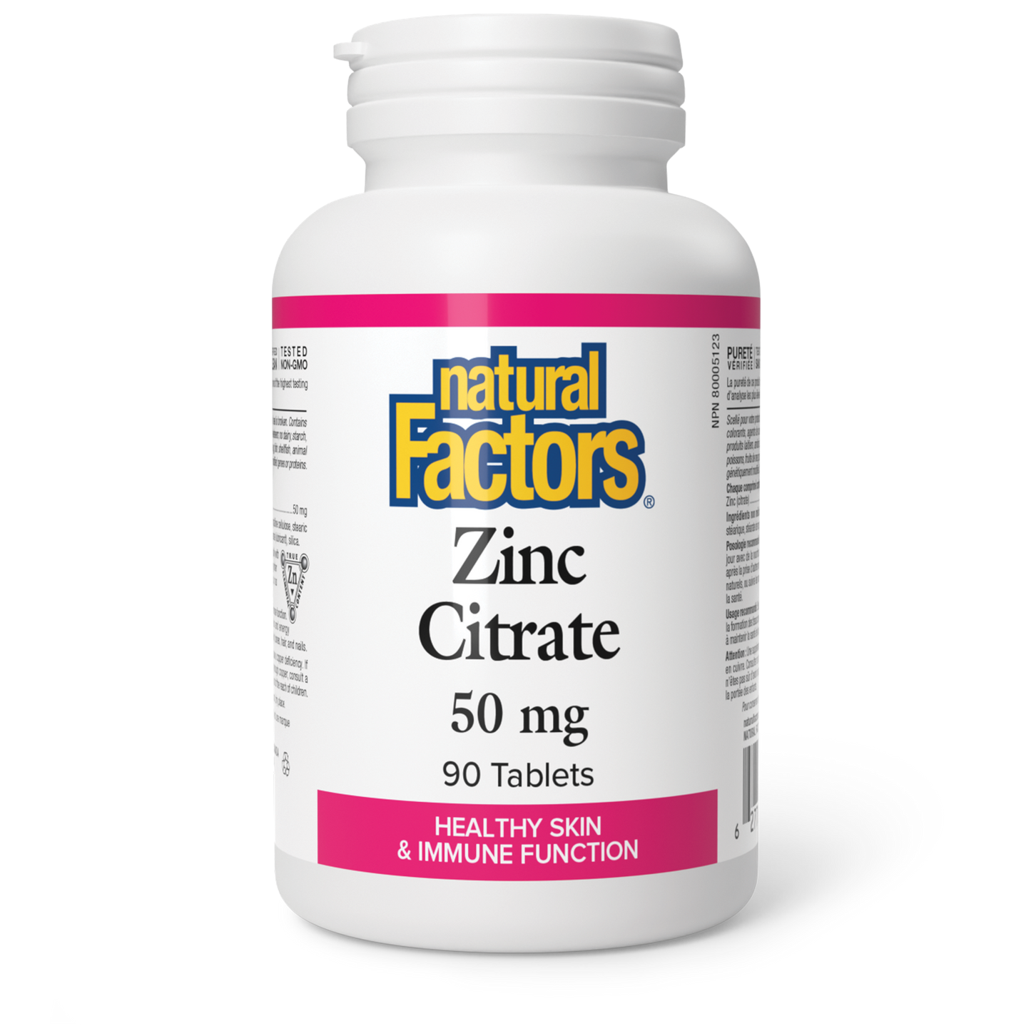 NF ZINC CITRATE 50MG 90'S