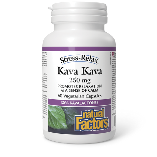 NATURAL FACTORS KAVA KAVA 250MG 60'S
