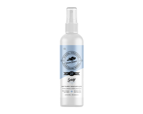 GREEN BEAVER Mineral Sunscreen Spray SPF 27 (90mL)