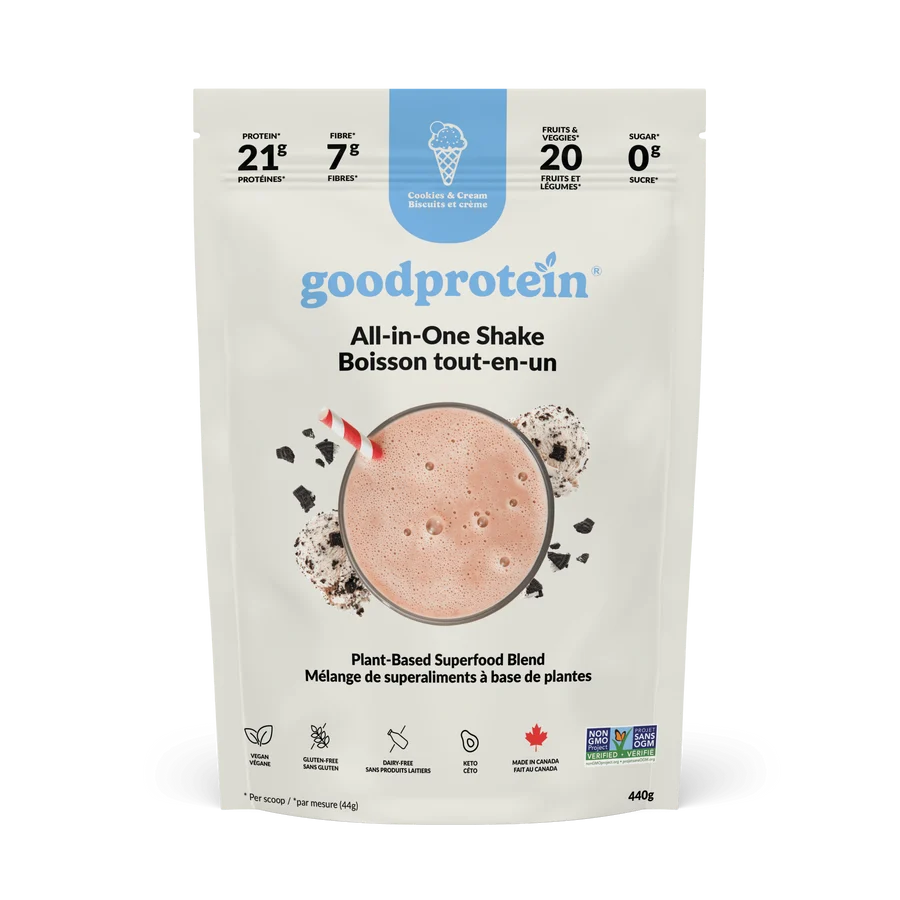 GOODPROTEIN All-in-One Shake (Cookies & Cream - 440g)