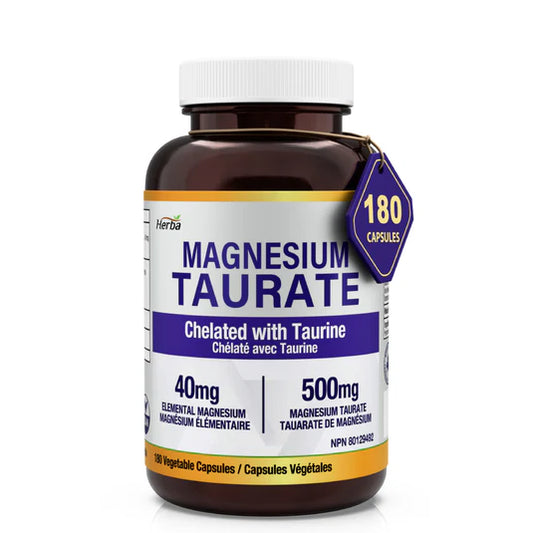 HERBA MAGNESIUM TAURATE40MG 180'S