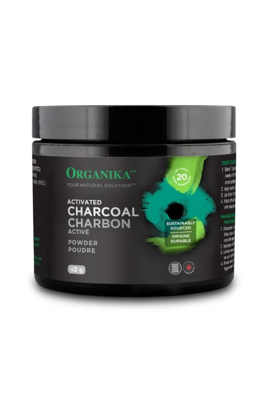 ORGANIKA ACTIVATED CHARCOAL POWDER 40G