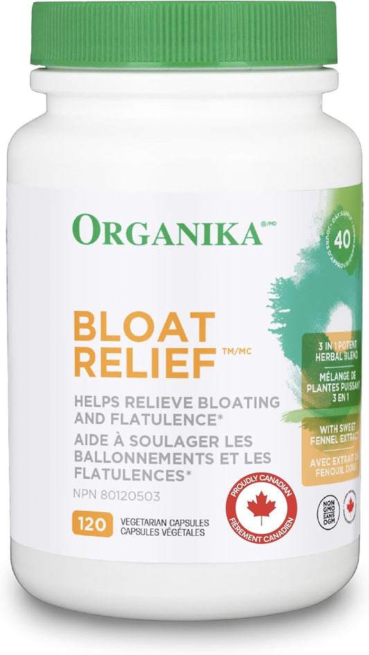 ORGANIKA Bloat Relief (120 v-Caps)