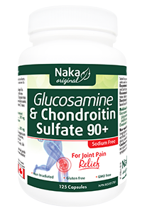 NAKA GLUCOSAMINE & CHONDROITIN 125CAPS