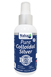NAKA Colloidal Silver Spray (120mL)