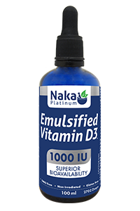 NAKA EMULSIFIED D3 1000IU 100ML