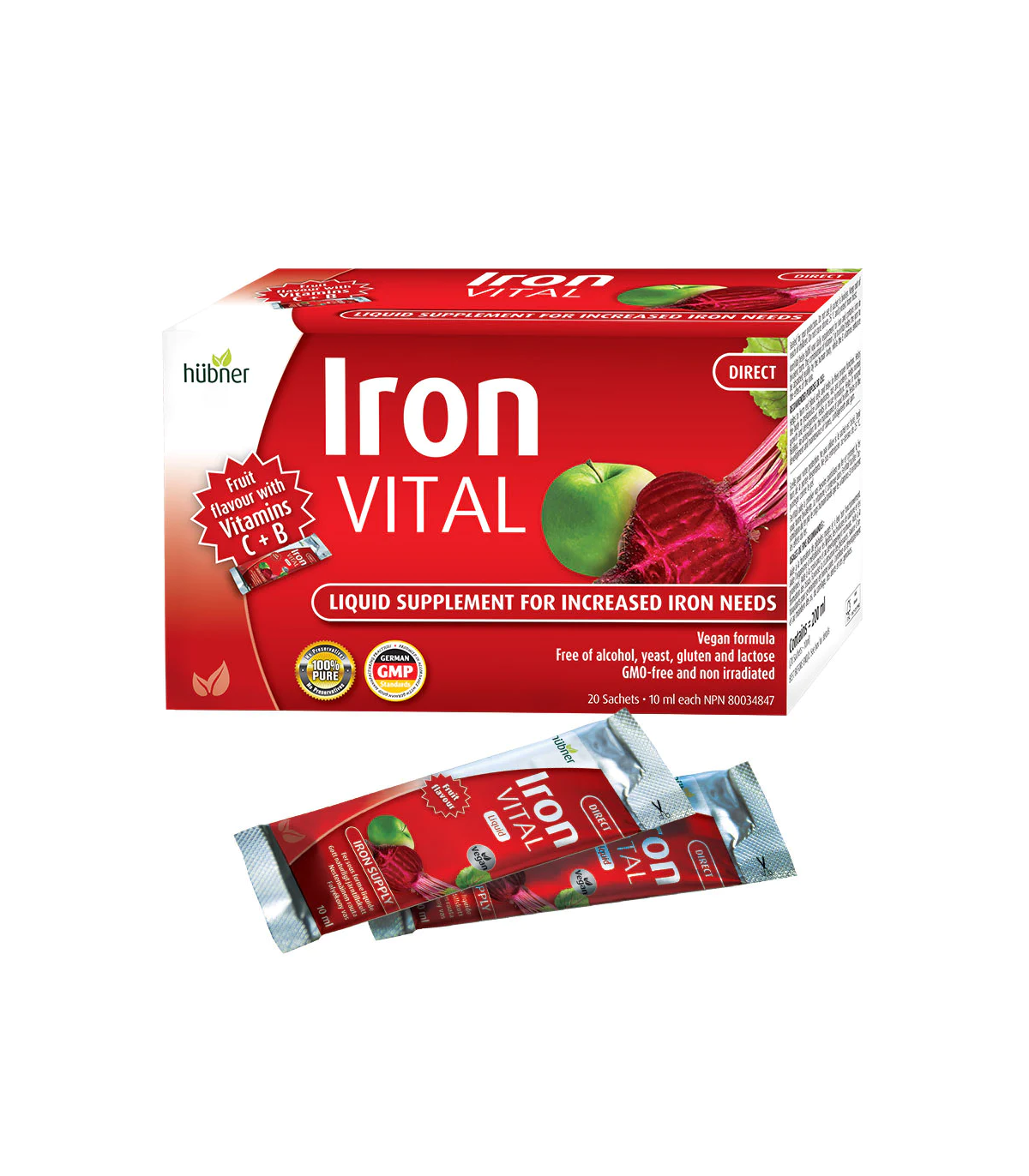 HUBNER IRON VITAL 20 SACHETS
