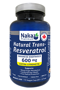 NAKA RESVERATROL 600MG 75'S