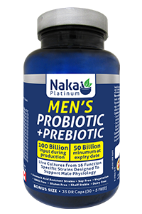 NAKA MEN'S PRE & PROBIOTIC 35 CAPS