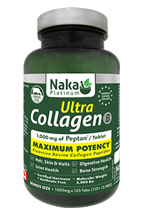 NAKA ULTRA COLLAGEN MAX POTENCY 125 TABS