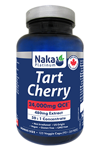 NAKA TART CHERRY 125VEG CAPS