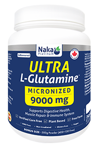 NAKA L-GLUTAMINE 9000MG 500G
