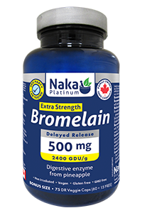 NAKA Bromelain (75 vcaps)