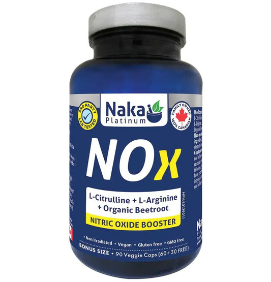 NAKA Platinum NOx - Nitric Oxide Booster (90 V-Caps)