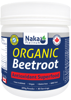 NAKA PLATINUM Organic Beetroot Powder (200g)