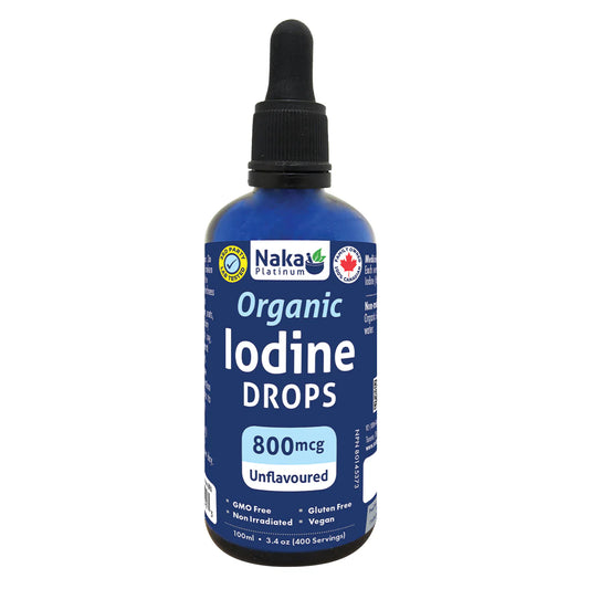 NAKA Platinum Organic Iodine Drops (100 ml)