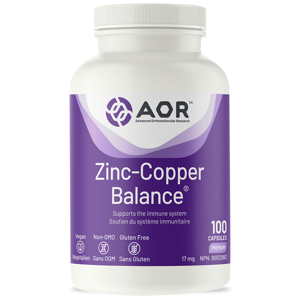 AOR ZINC-COPPER 100CAP