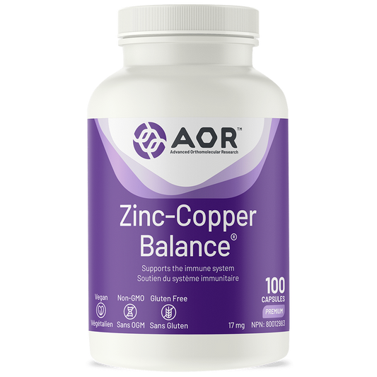 AOR ZINC-COPPER 100CAP