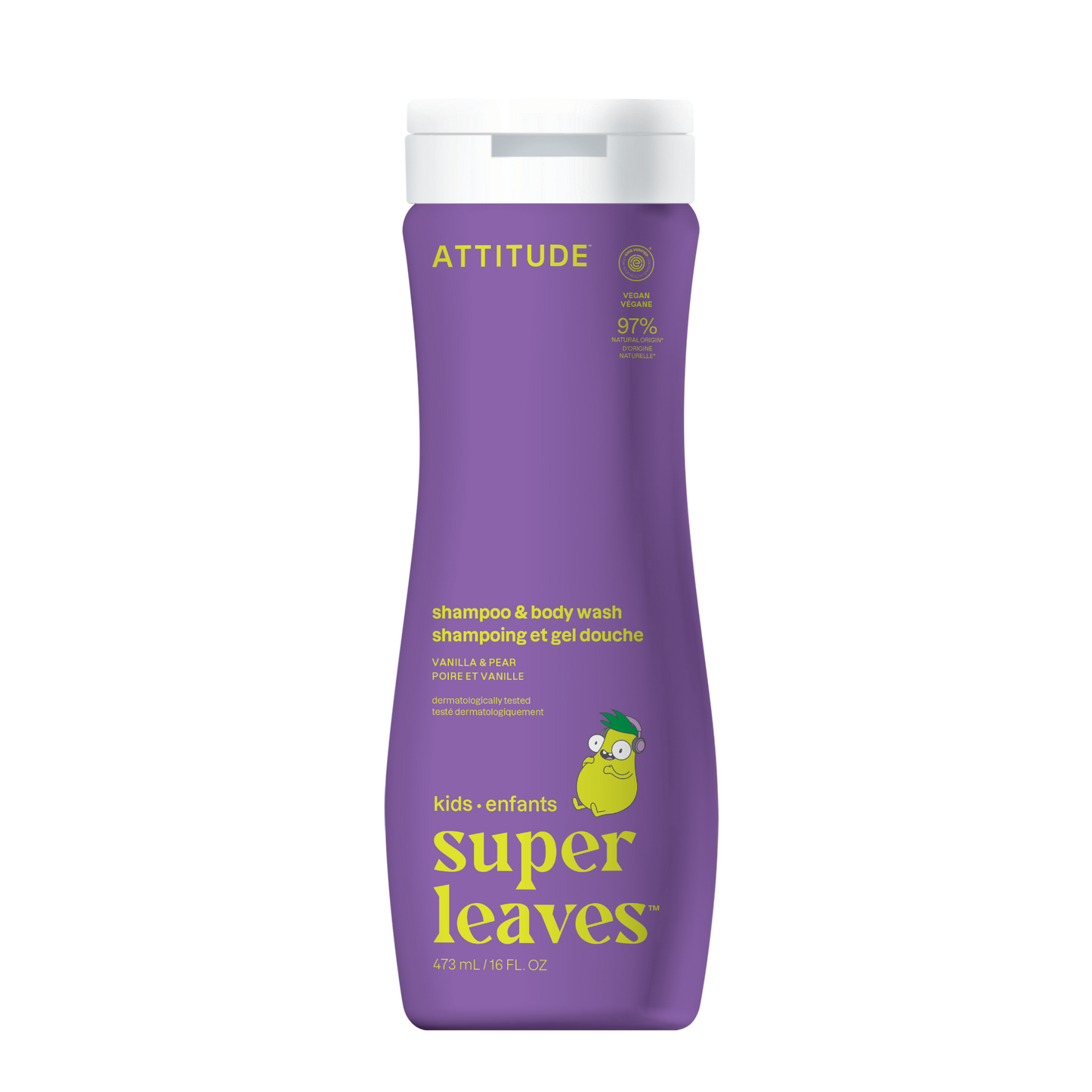 ATTITUDE Little Leaves Vanilla & Pear Shampoo