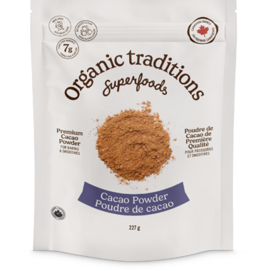 ORGANIC TRADITIONS Cacao Powder (227g)