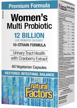 NATURAL FACTOR Women’s Multi Probiotic (12 Billion - 60 vcaps)