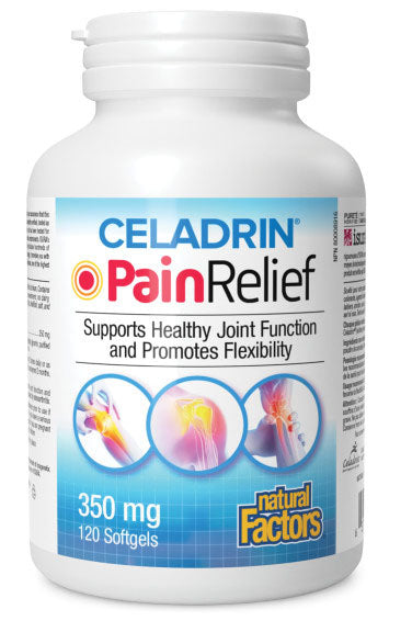NATURAL FACTORS CeladrinÂ® PainRelief (120 sgels)
