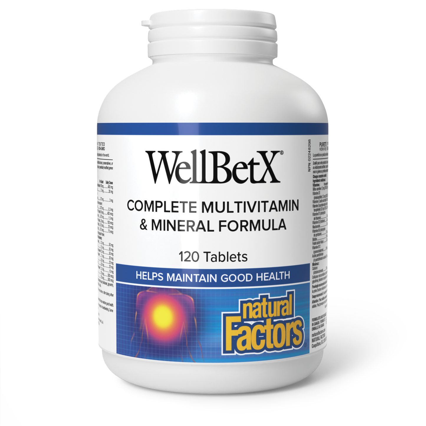 NF WELLBETX COMPLETE MULT VIT & MIN FORM 120'S