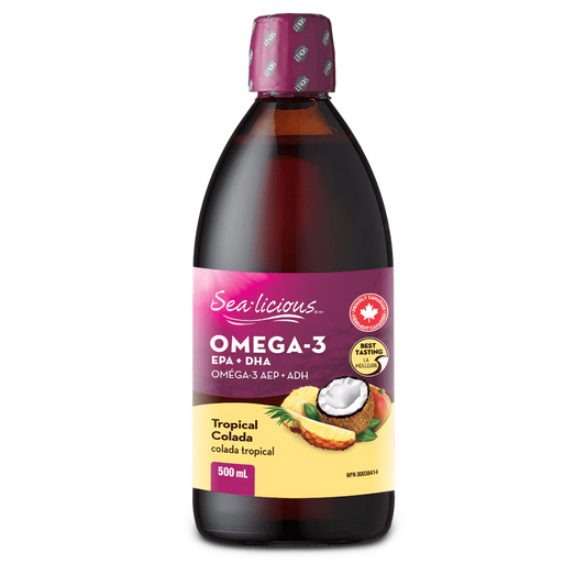 SEA-LICIOUS Omega 3 EPA + DHA (Tropical Colada - 500 ml )
