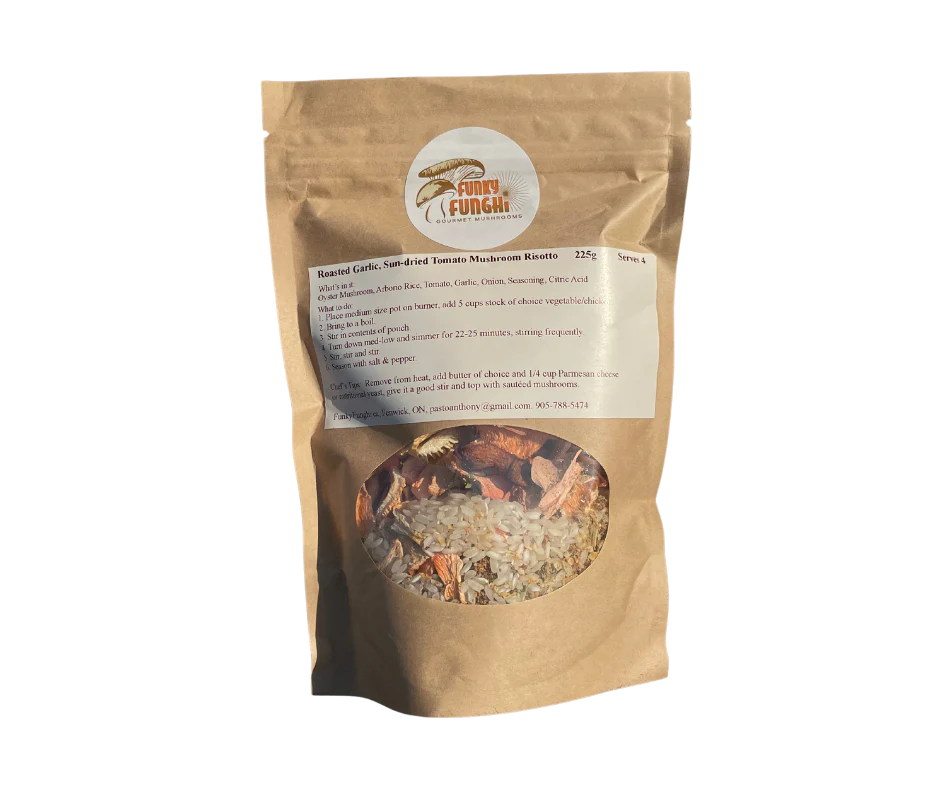 FUNKY FUNGHI Rizotto with Mushrooms and Sundried Tomato (225g)