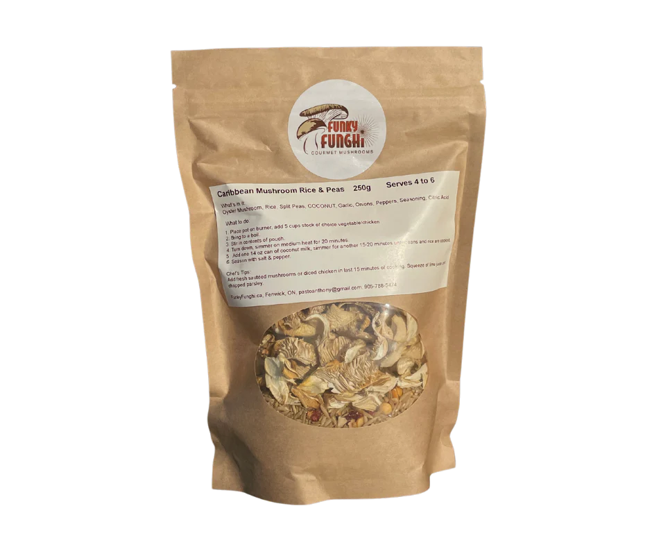FUNKY FUNGHI Caribbean Rice & Peas (225g)