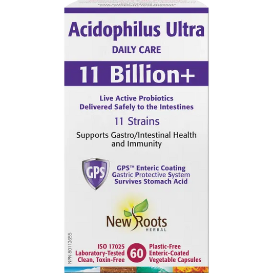 NEW ROOTS ACIDOPHILUS ULTRA 60CAPS