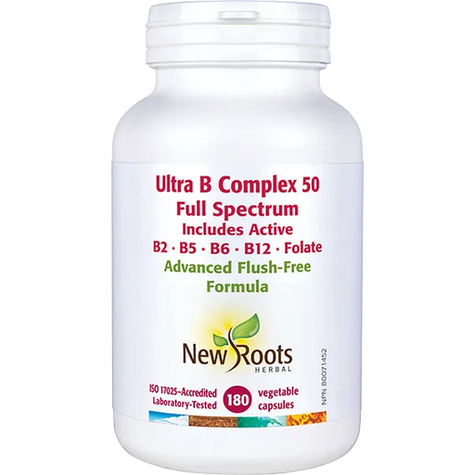 NEW ROOTS Ultra B Complex 50mg (180 V-Caps)