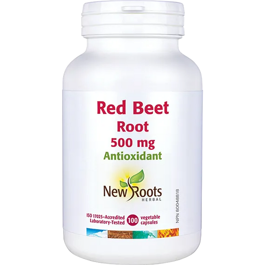 NEW ROOTS RED BEET ROOT 500MG  100'S