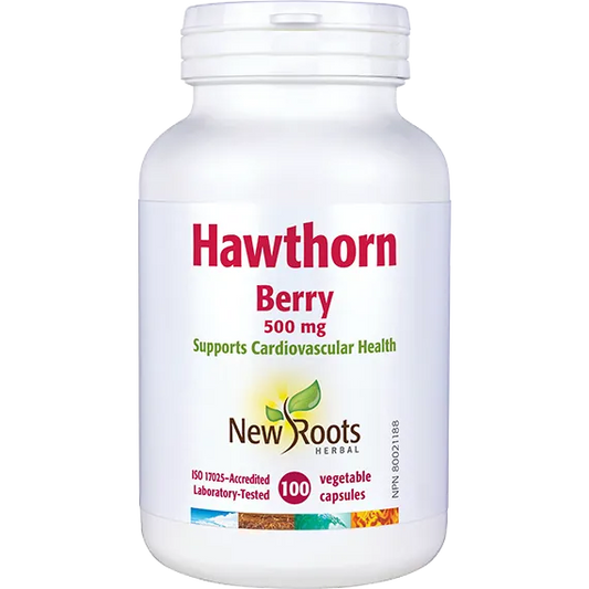 NEW ROOTS Hawthorn Berry 500mg (100 vcaps)