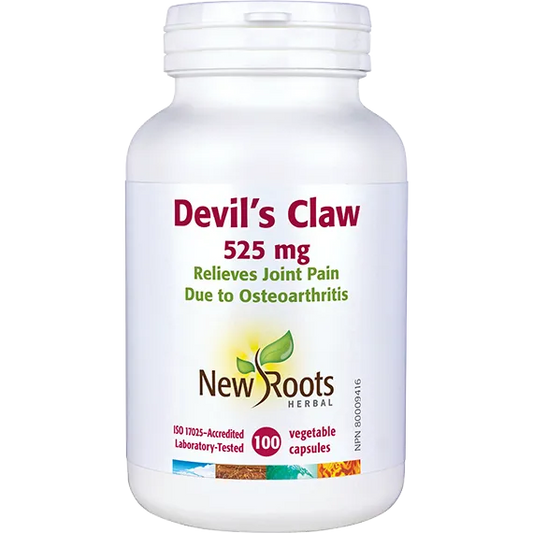 NEW ROOTS DEVILS CLAW 525MG 100'S
