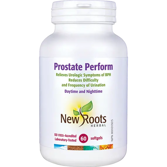 NEW ROOTS PROSTATE PERFORM 60 GELS