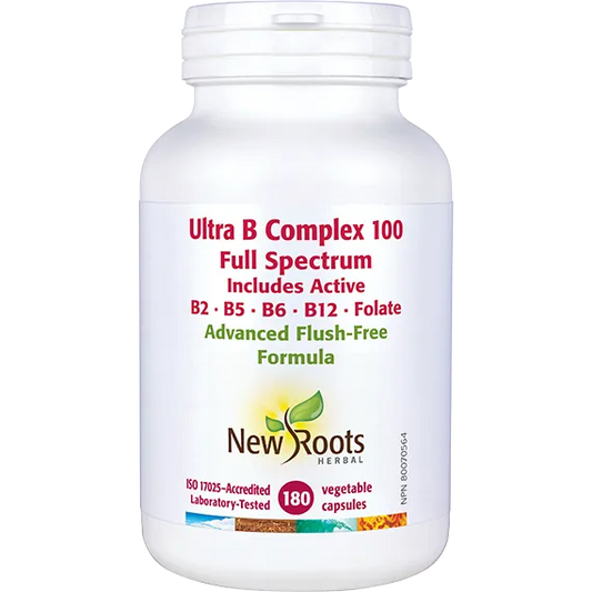 NEW ROOTS ULTRA B COMPLEX 100MG 180 CAPS