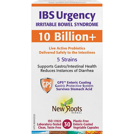 NEW ROOTS IBS URGENCY 10 BILL 30CAPS