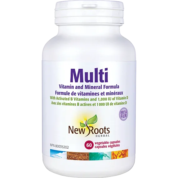 New Roots Potassium NEW ROOTS MULTI 60 CAP – Good Natured Health