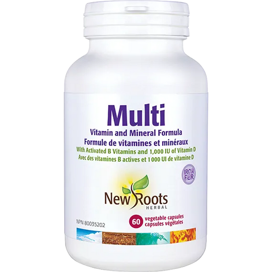 NEW ROOTS MULTI 60 CAP