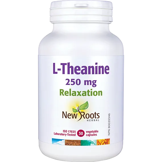 NEW ROOTS L-THEANINE 250 MG 30 CAP