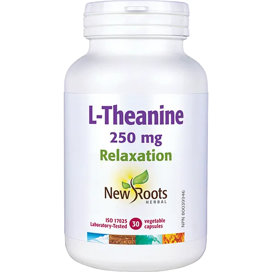 NEW ROOTS L-THEANINE 250 MG 30 CAP